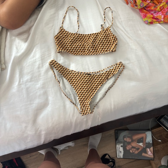 Kulani Kini, Triangl, and BlackBough Multicolor Bikini Bundle all Small/Medium - Picture 3 of 5